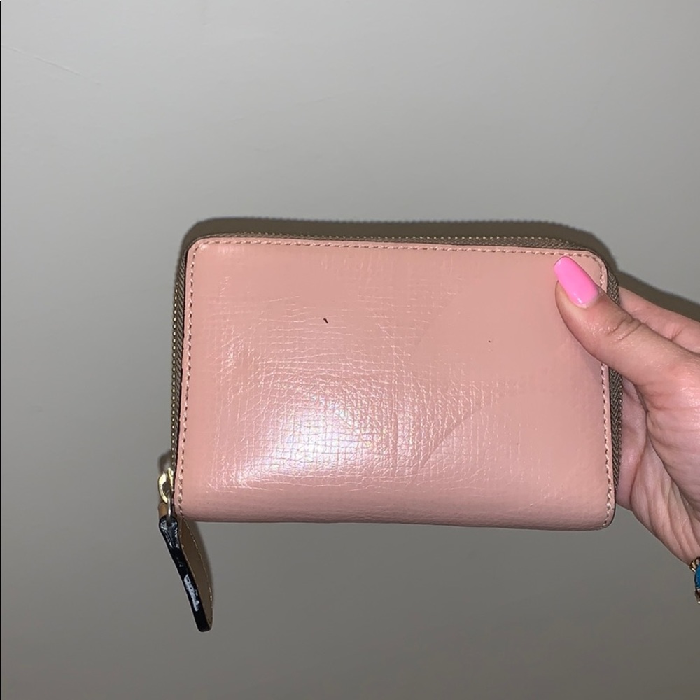 Pink Orla Kiely wallet